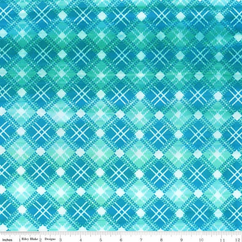 A Touch of Celtic Aquamarine Plaid