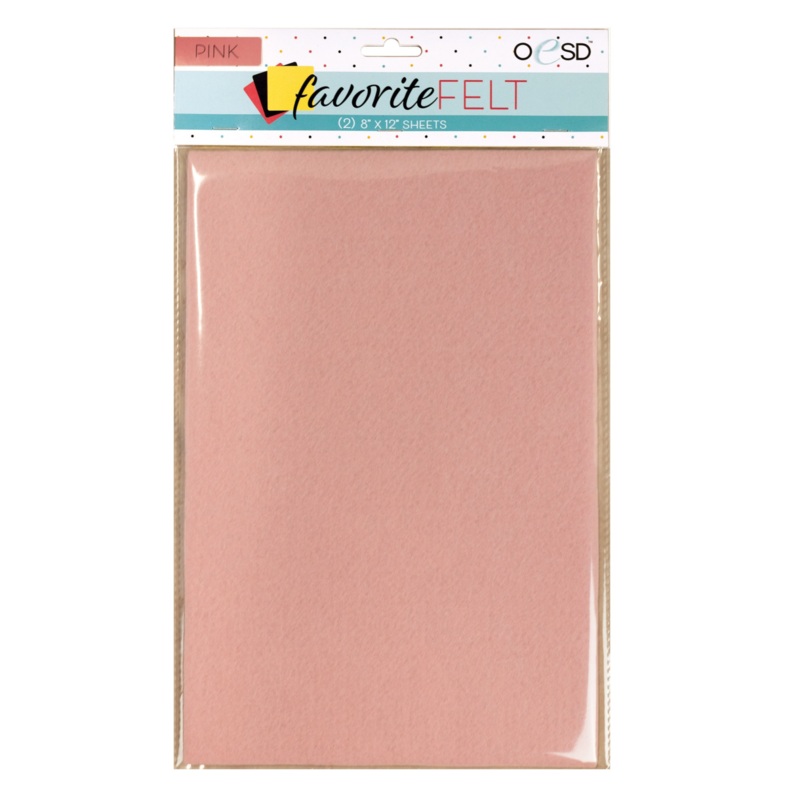 OESD Favorite Felt Pink – 2 Pack