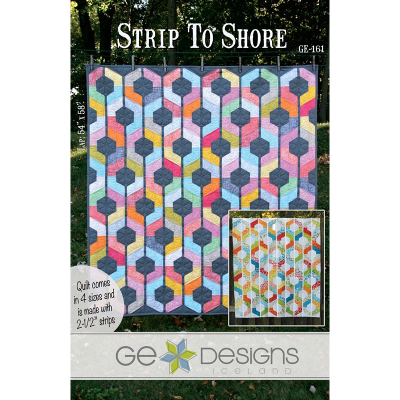 Strip to Shore Quilt Pattern