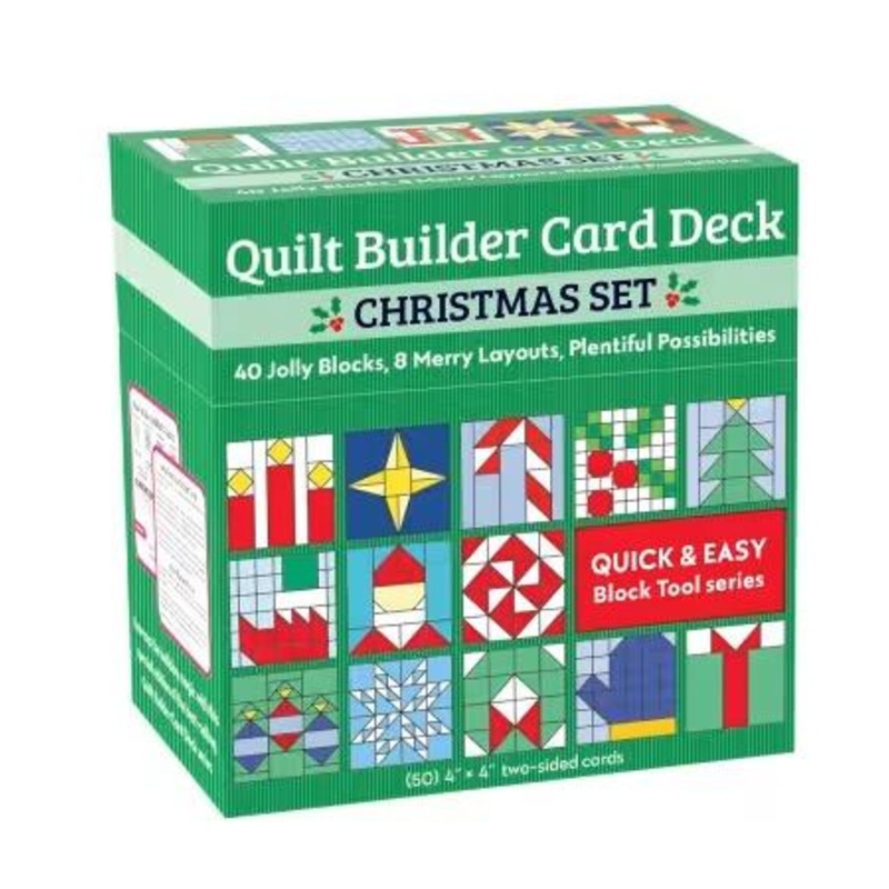 Quilt Builder Card Deck Christmas Set