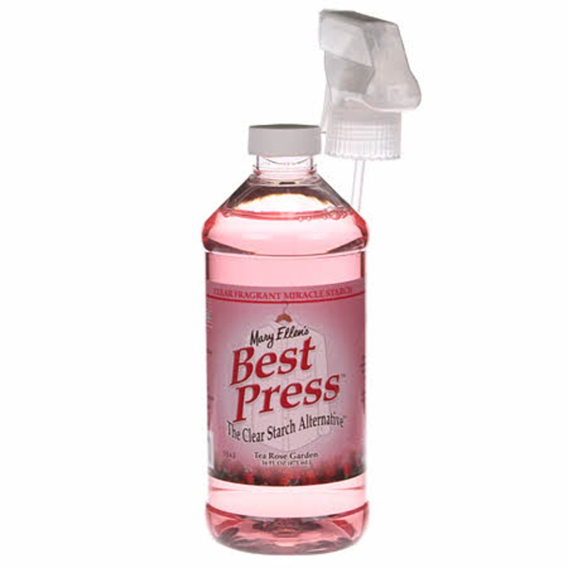 Best Press Spray Starch Tea Rose Garden 16oz
