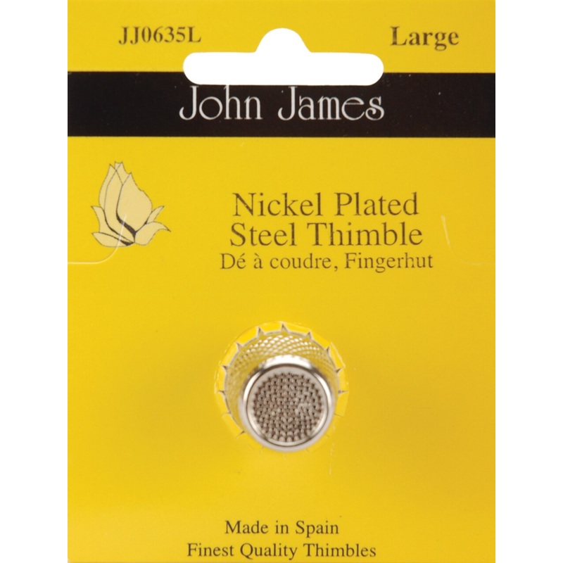 Crimped Top Thimble Large