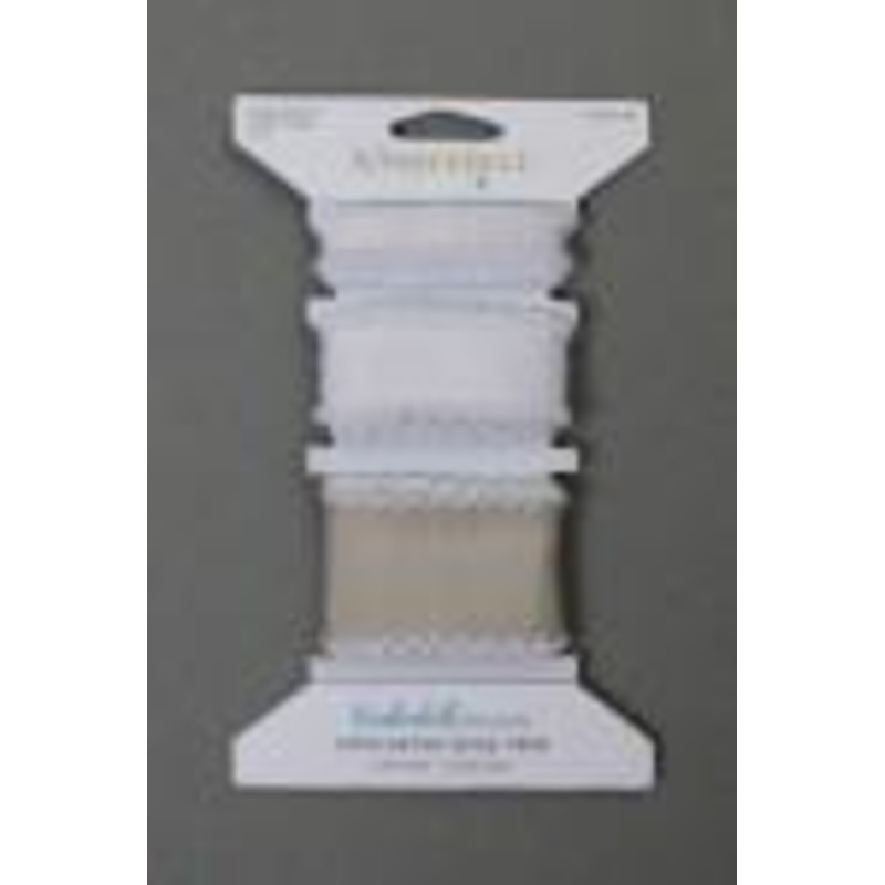 Kimberbell Crocheted Edge Trim Grey