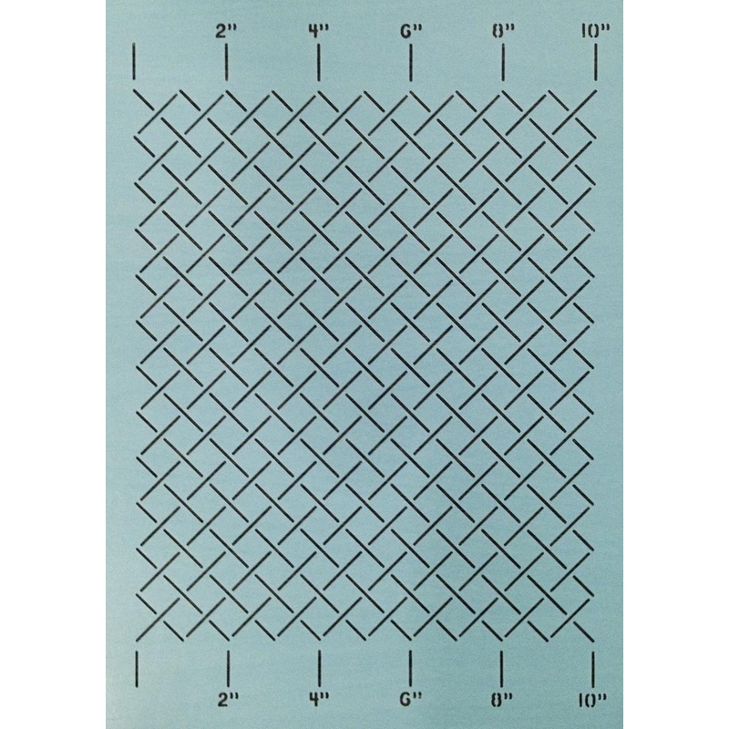 MEASURED GRID 1″ [10″X12″]