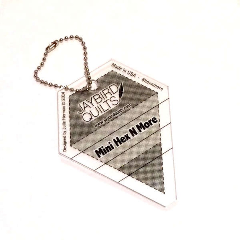 Mini HexnMore Keychain Ruler JBQ203