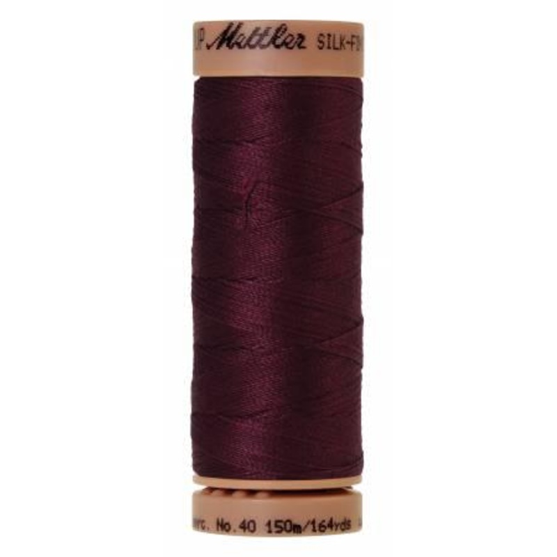 0109 Mettler 100% Mercerized Cotton 40wt Bordeaux
