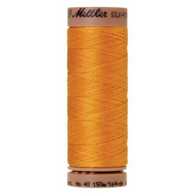 0161 Mettler 100% Mercerized Cotton 40wt Marigold