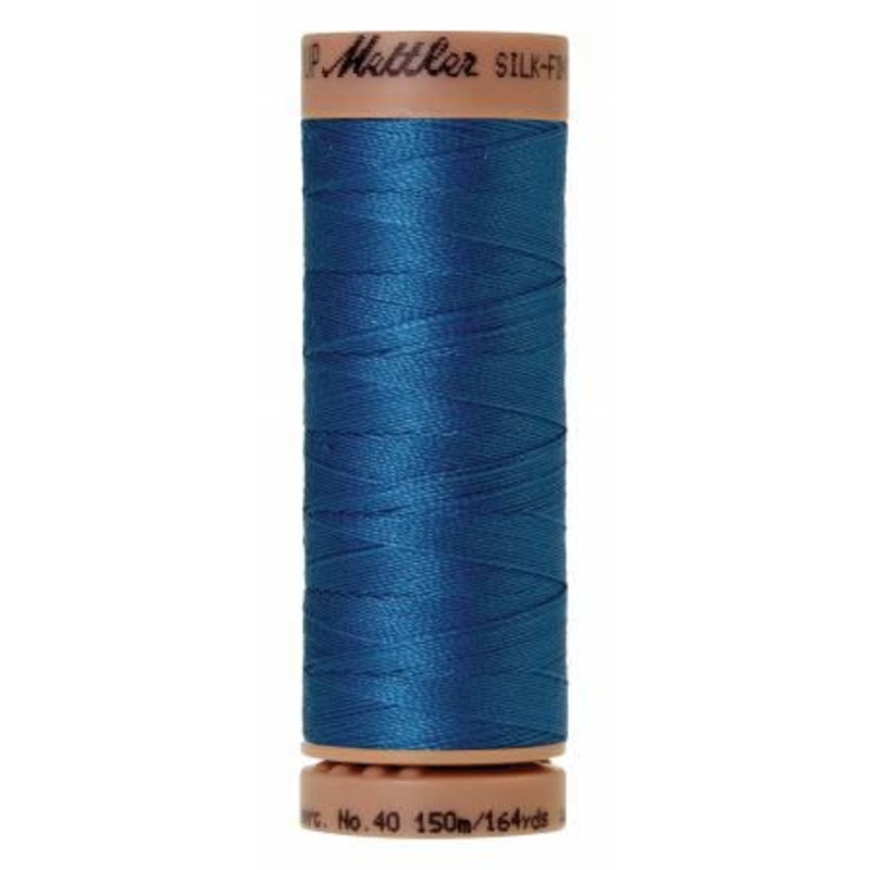 0339 Mettler 100% Mercerized Cotton 40wt Blue