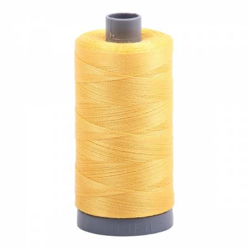 1135 Pale Yellow 28wt Aurifil Thread 820 Yards