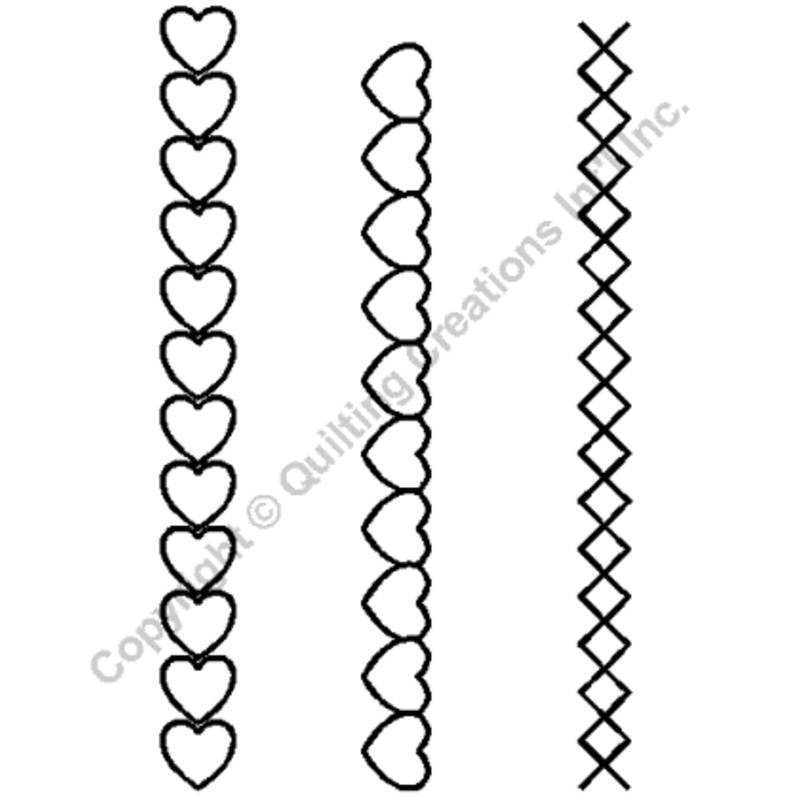 504-Mini Border .75″-Stencil