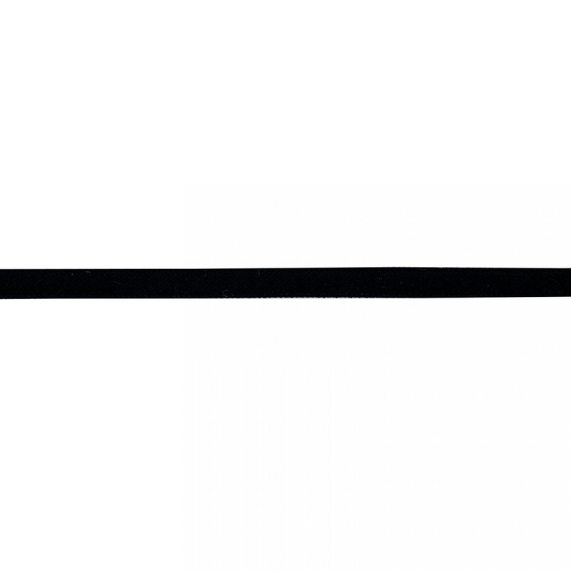 BND STR Elastic .16in black  ( sold by the yard) Ganel-NB-BLA