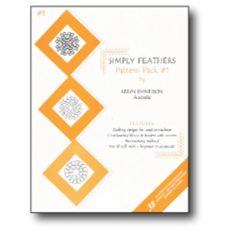 Simply Feathers Collection #1 Pantographs KE-SF1
