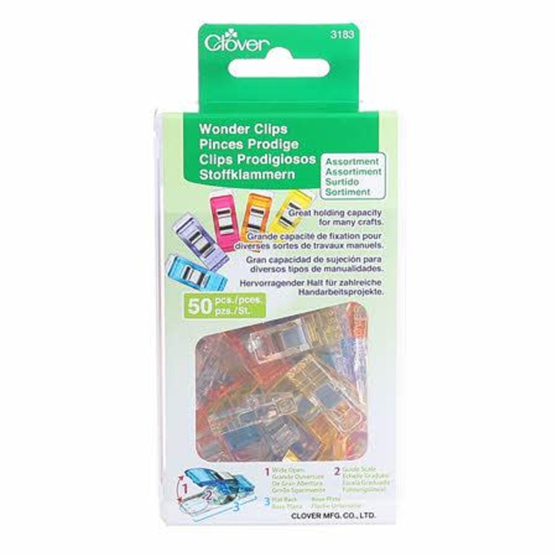 Wonder Clips Assorted Colors 50 Count