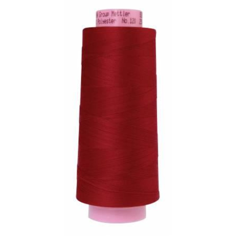 0504 Mettler 100% Polyester 50wt Country Red