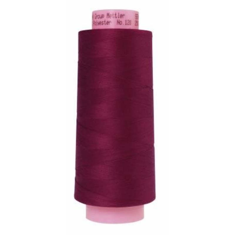 0869 Mettler 100% Polyester 50wt Pomegranate