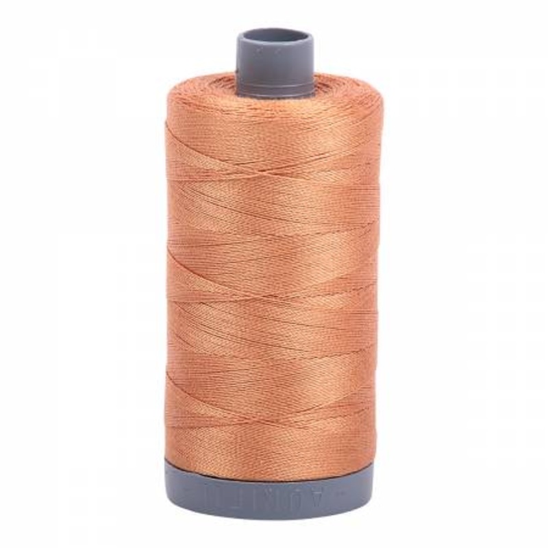 2210 Caramel 28wt Aurifil Thread 820 Yards