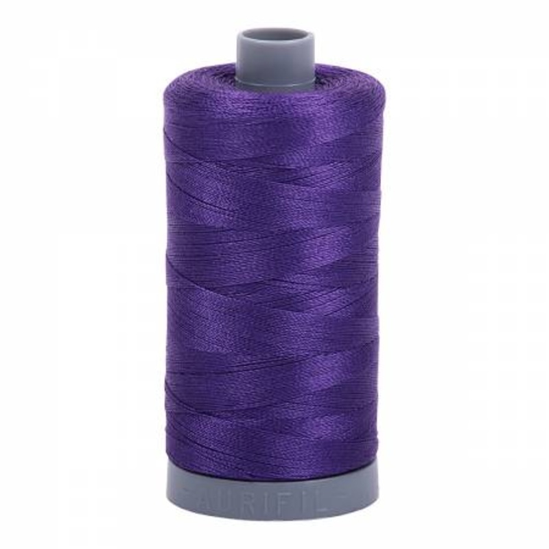 2582 Dark Violet 28wt Aurifil Thread 820 Yards
