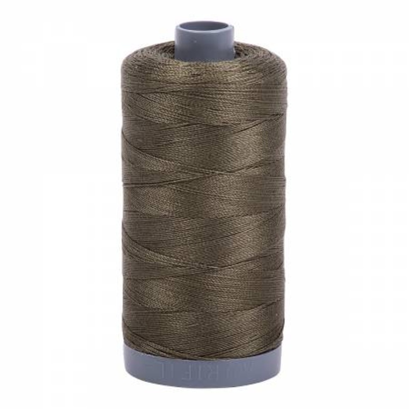 2905 Army Green 28wt Aurifil Thread 820 Yards