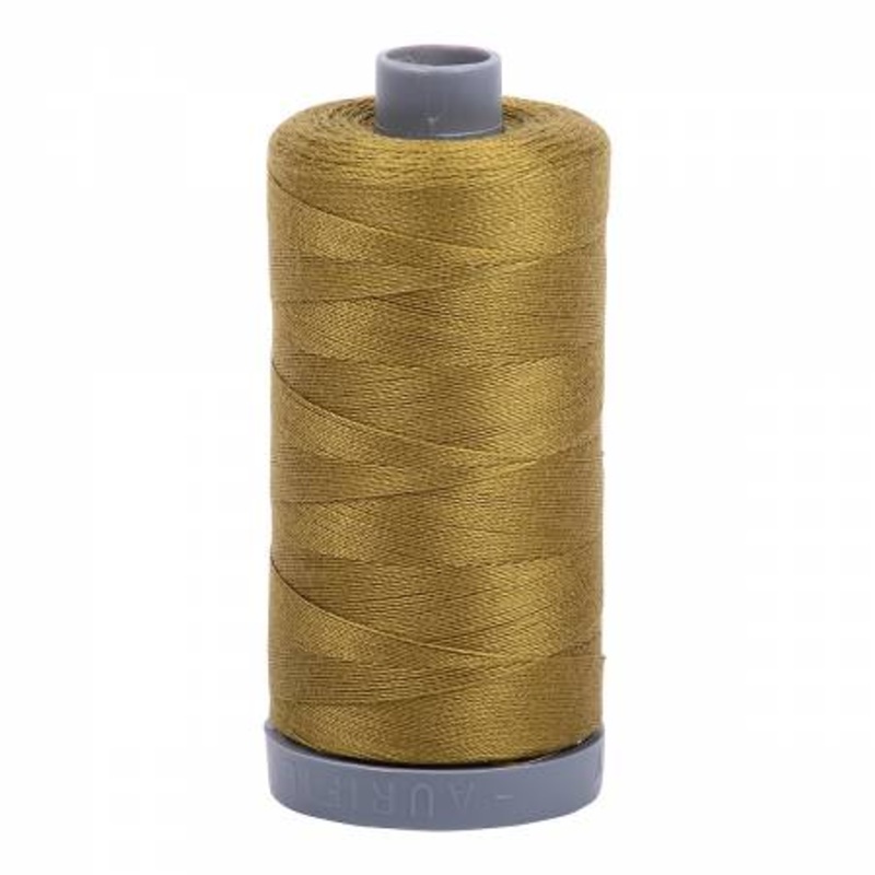 2910 Medium Olive 28wt Aurifil Thread 820 Yards