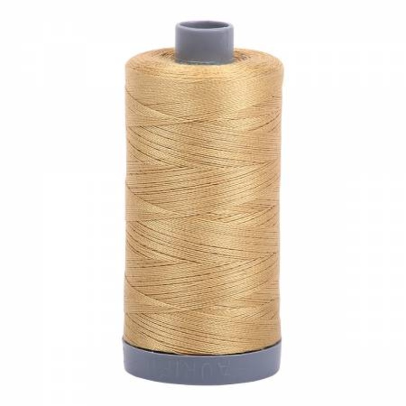 2920 Light Brass 28wt Aurifil Thread 820 Yards