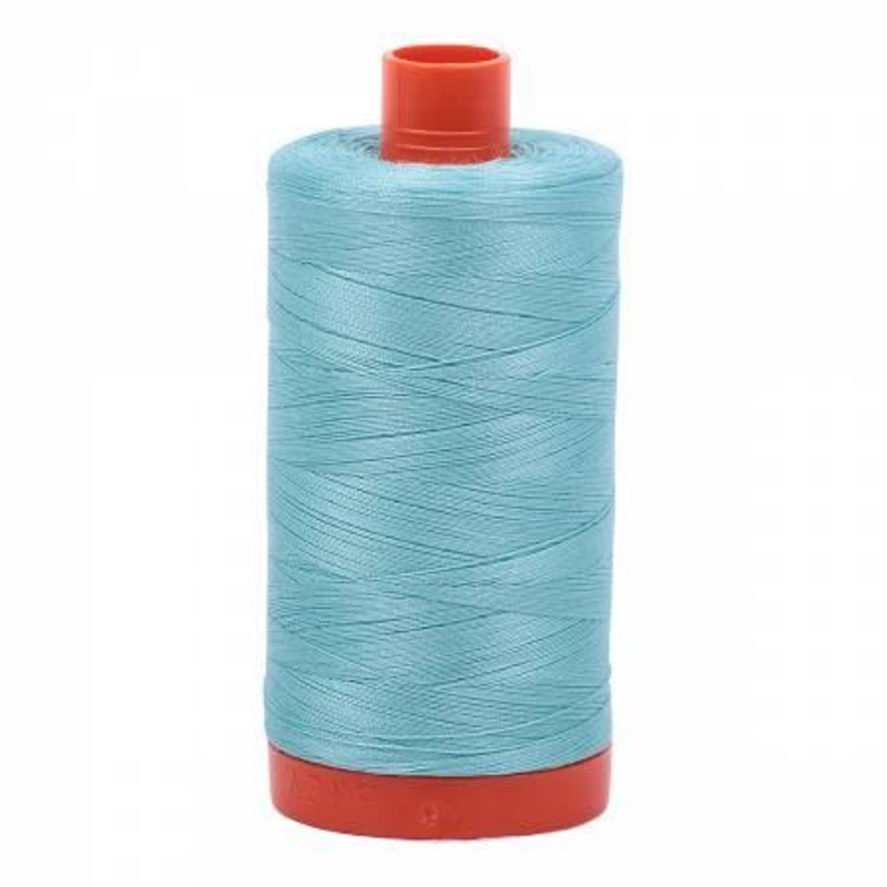 5006 Aurifil 100% Cotton 50wt Light Turquoise