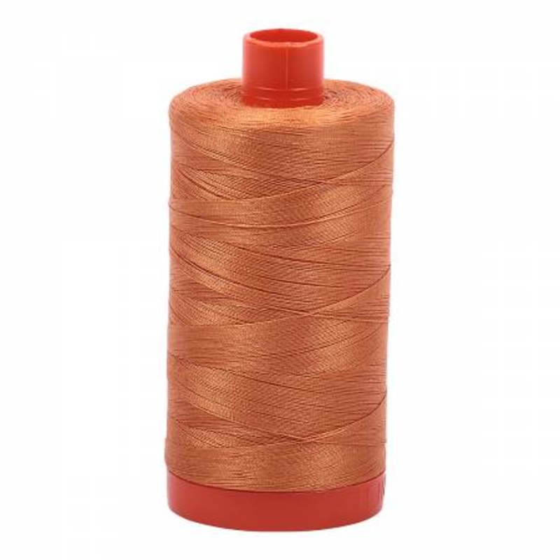 5009 Aurifil 100% Cotton 50wt Medium Orange