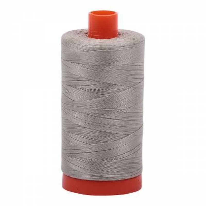 5021 Aurifil 100% Cotton 50wt Light Gray