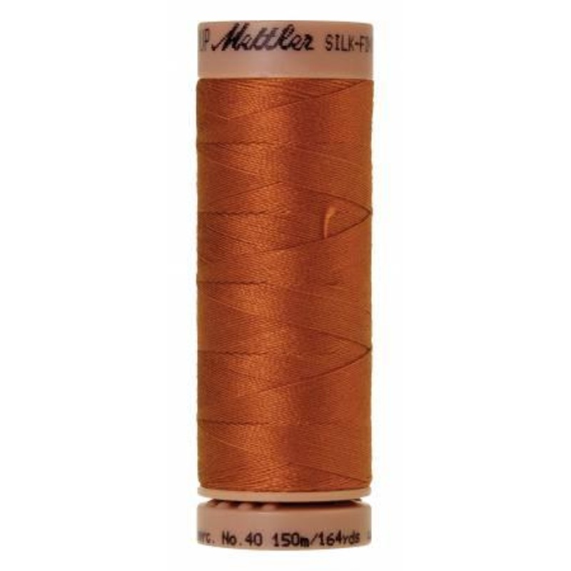 0163 Mettler 100% Mercerized Cotton 40wt Copper