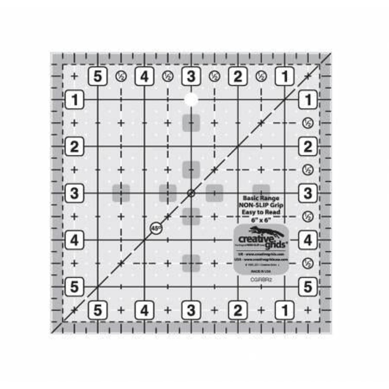 Creative Grids Ruler 6″ X 6″