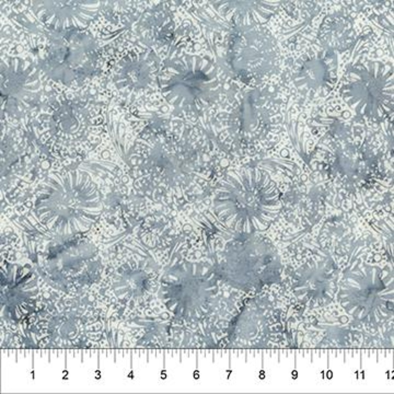 Flutter Flowers Blue – 1 Yard Cut – Verified!