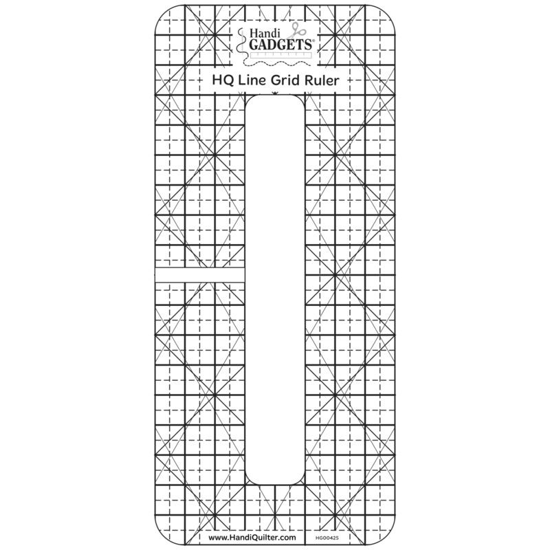 Handi Quilter Line Grid Ruler 6″ x .5″