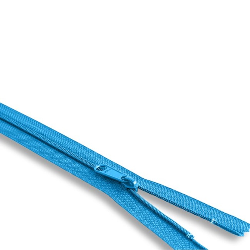 18″ Zipper Aquamarine