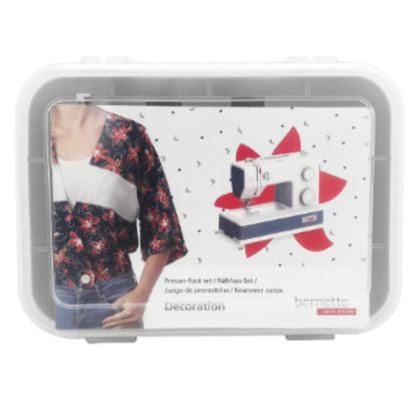 Bernette Presser Foot Decorator Kit 9 pcs
