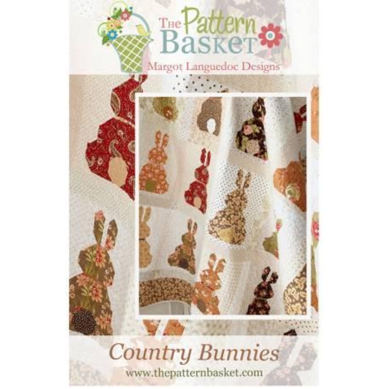 Country Bunnies Pattern 61.5″ X 74.5″ TPB1809
