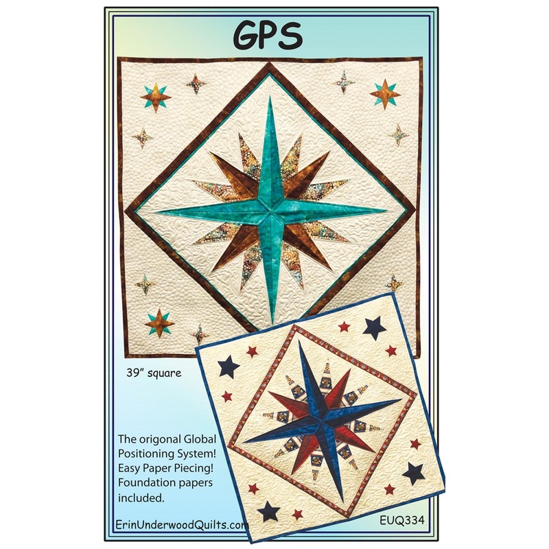 GPS Quilt Pattern 39″ X 39″