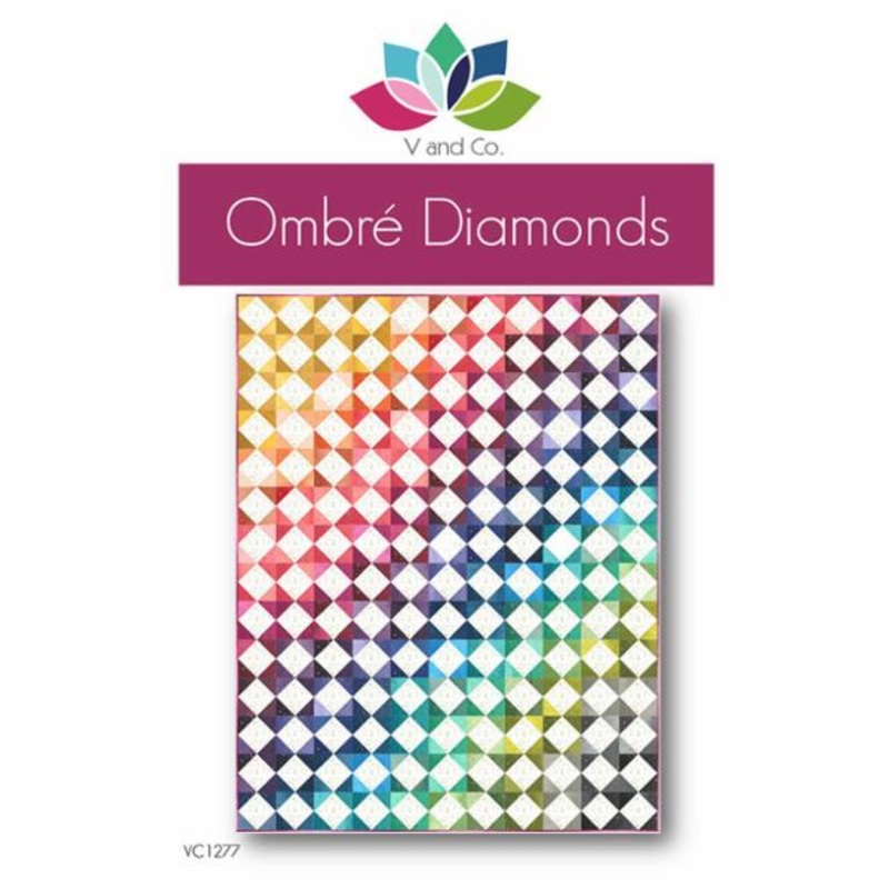 Ombre Diamonds Pattern