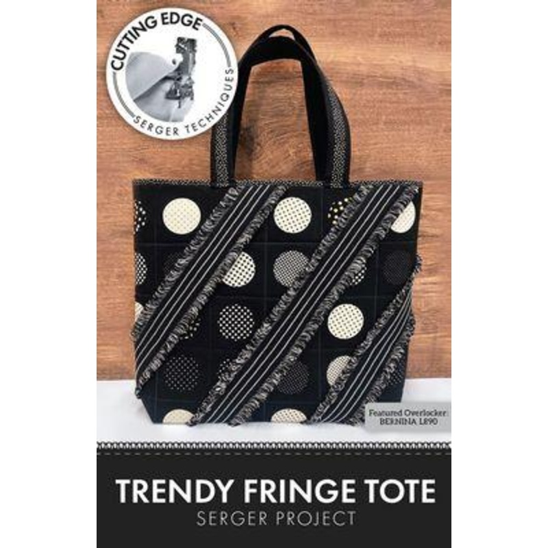 Trendy Fringe Tote Serger Project Pattern