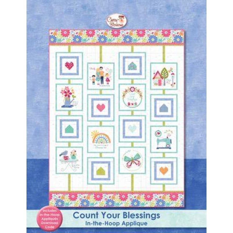 Count Your Blessings In-The-Hoop Applique Pattern