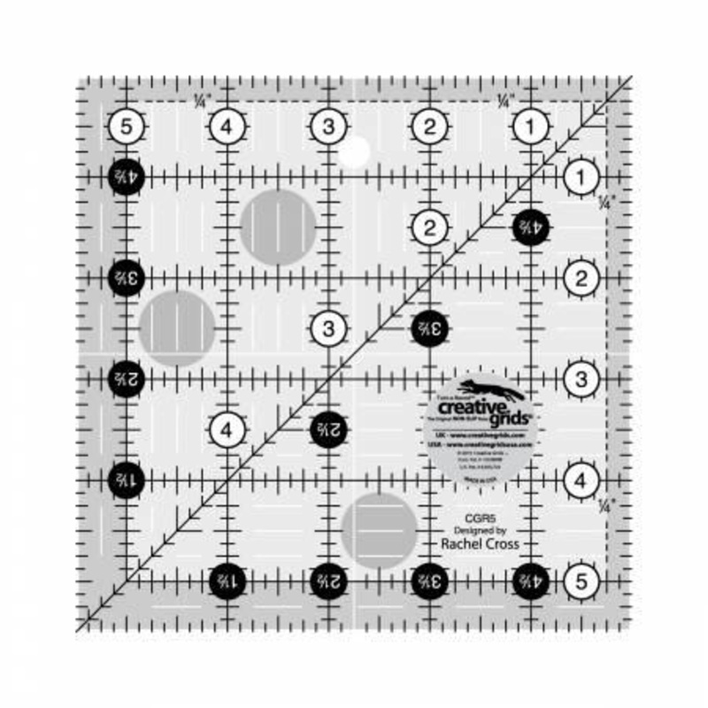 Creative Grids Quilt Ruler 5 1/2″ Square