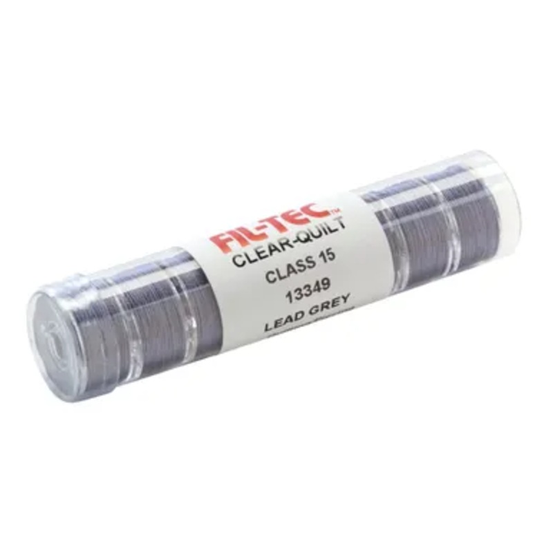 Clear-Quilt Lead Grey – Class 15/A – Tubes – 78yds – 50wt 13349