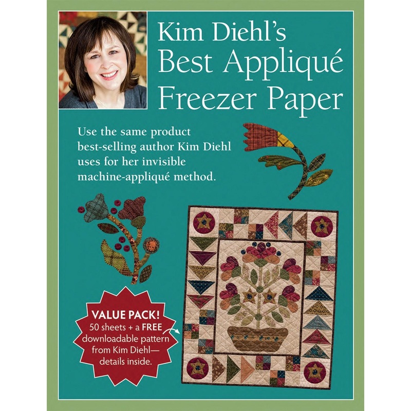 Kim Diehl’s Best Applique Freezer Paper