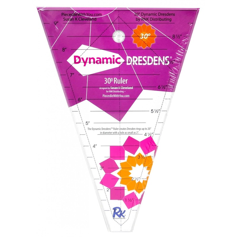 Quilter’s Select 30 Degree Dresden Ruler