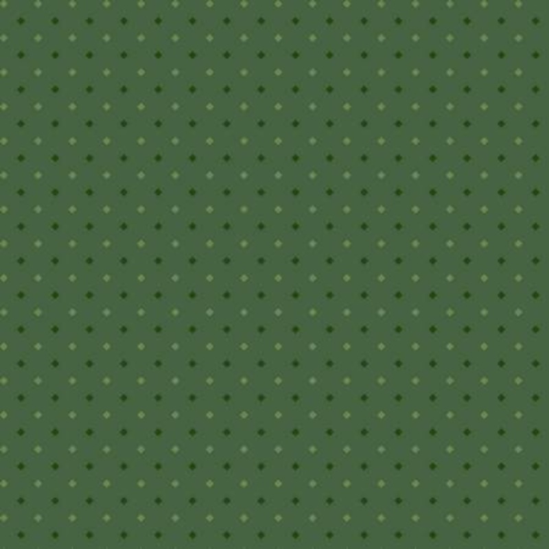 Autumn Waltz Green Diamonds