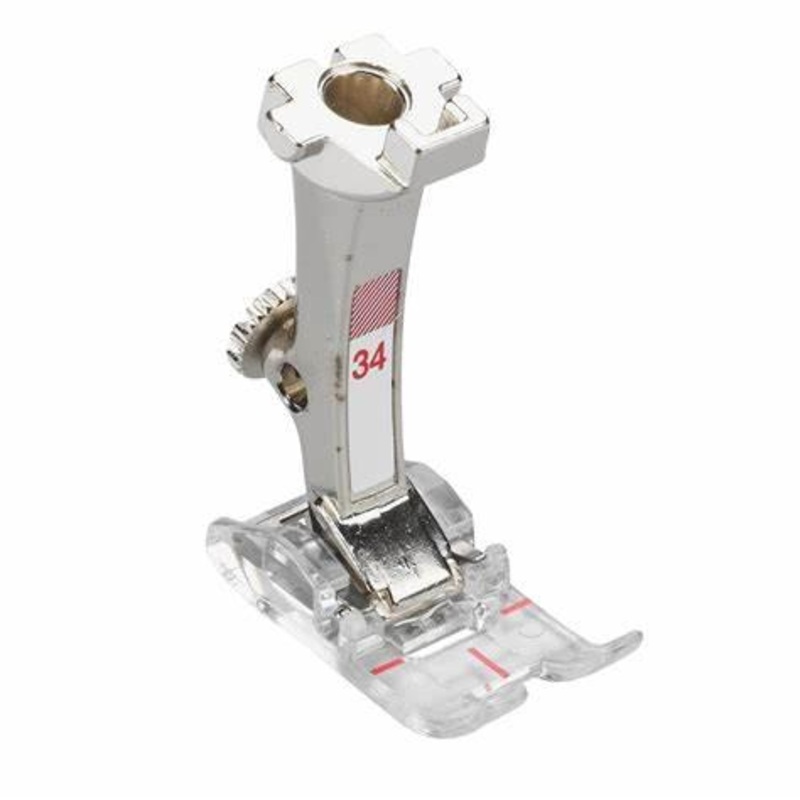 Bernina #34 Reverse Pattern Foot with Clear Sole 5.5 mm
