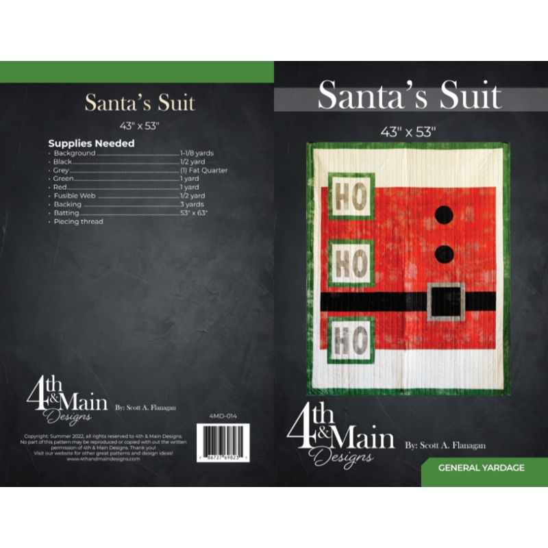 Santa’s Suit Pattern