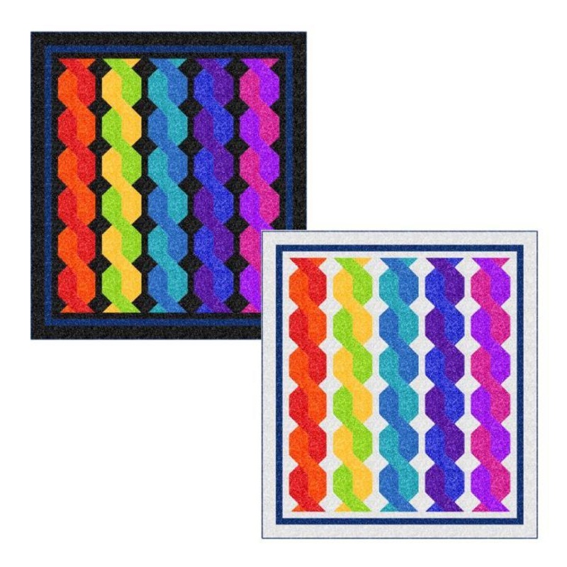 Taffy Twist Quilt Pattern