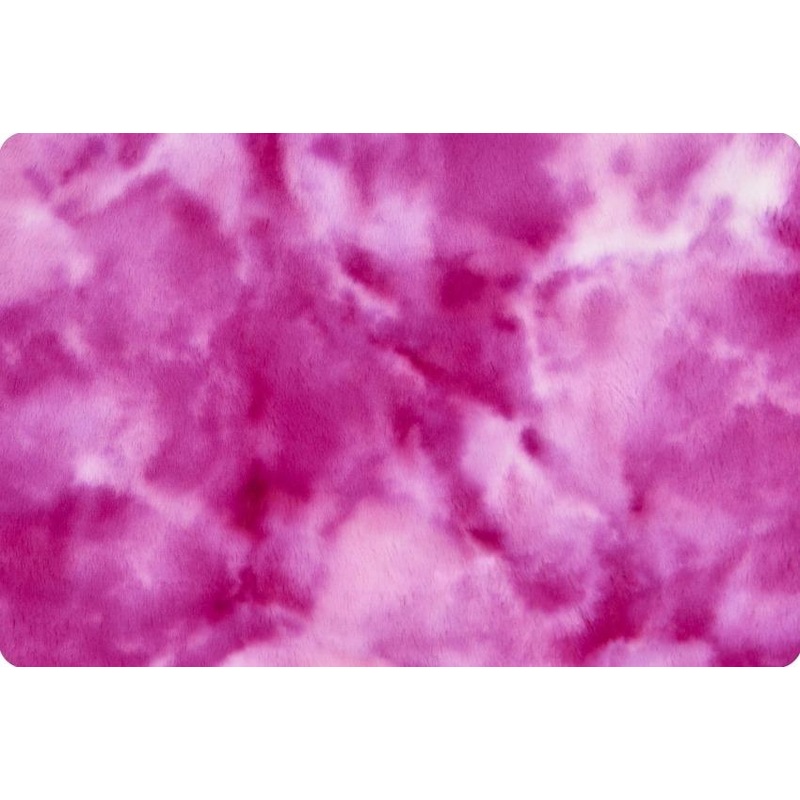 60″ Wide Luxe Cuddle Bunny Fusion Cerise