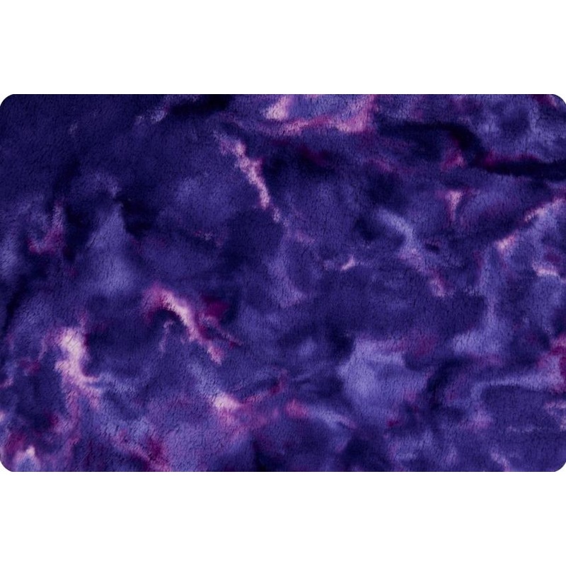 60″ Wide Luxe Cuddle Bunny Fusion Grape Jam