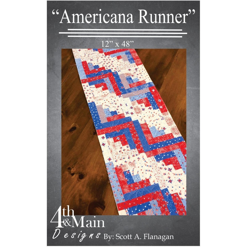 Americana Runner Pattern 12″ x 48″