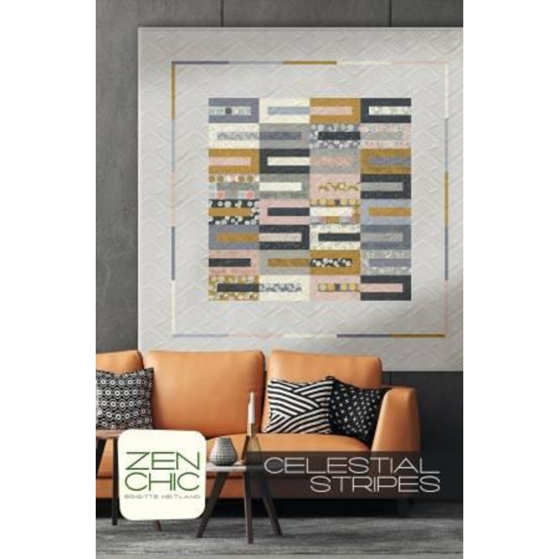 Celestial Stripes Pattern